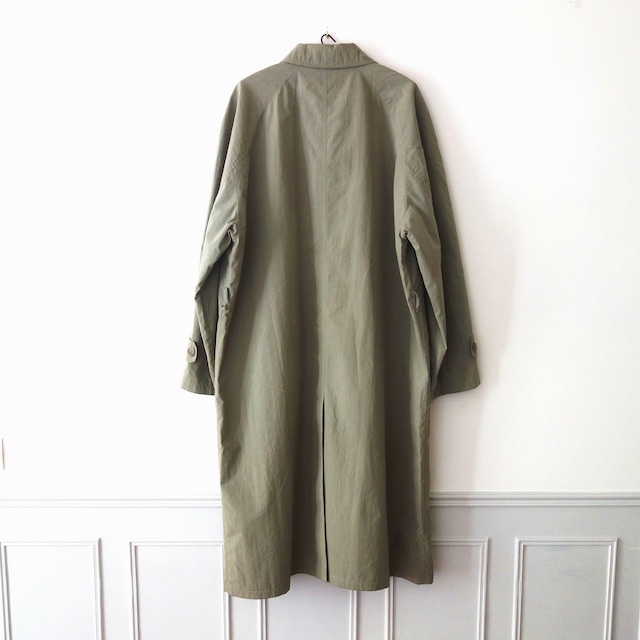 【MADE IN FRANCE】BLIZZAND ステンカラーコート（カーキ）"IMPERMEABLE CLAIR KHAKI"