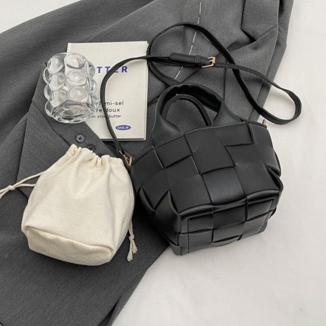 2way 編み込み ショルダー バッグ 3412372