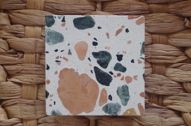 Terrazzo concrete coaster 4