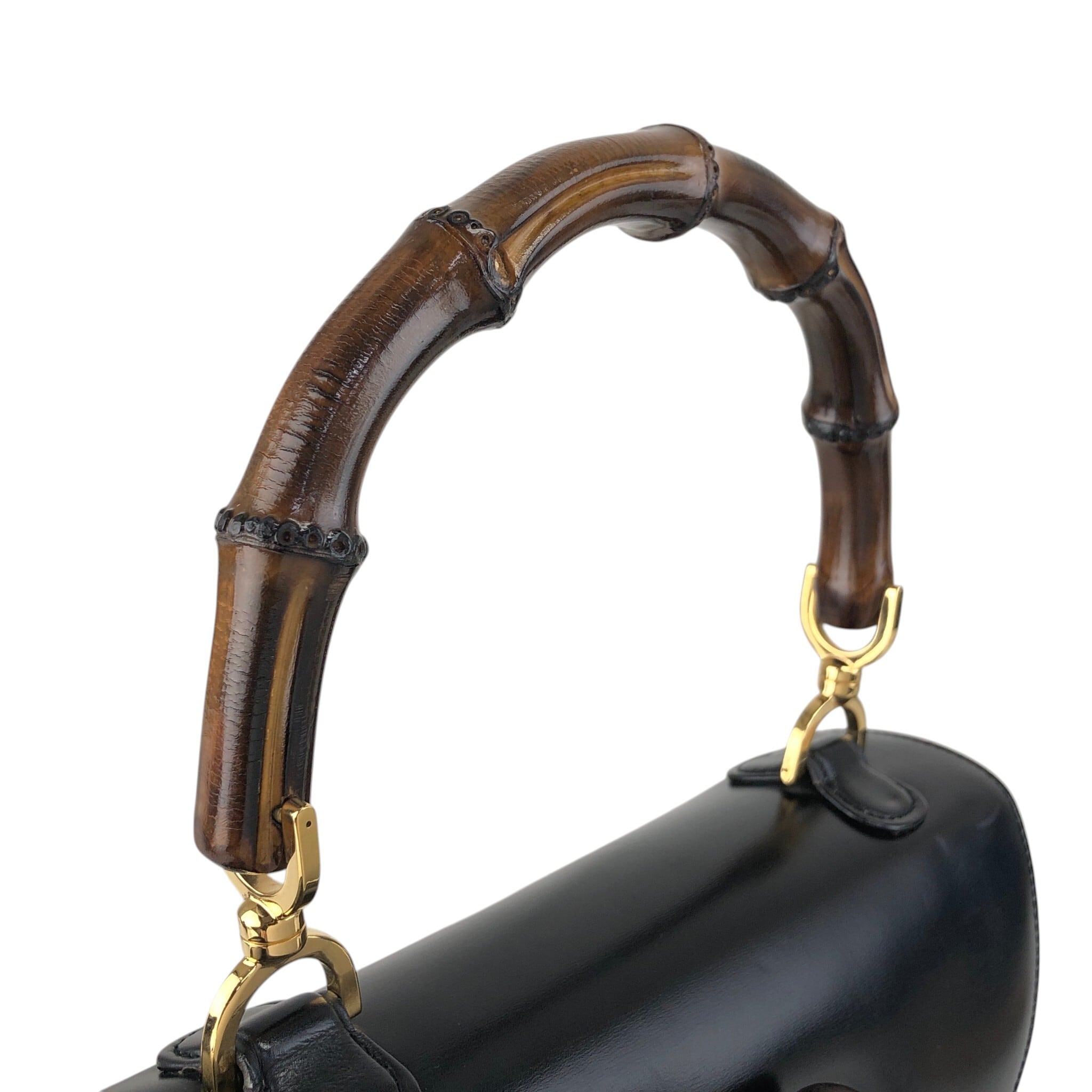送料無料 10%OFF】【 日本直送 名牌中古包 】GUCCI グッチ バンブー