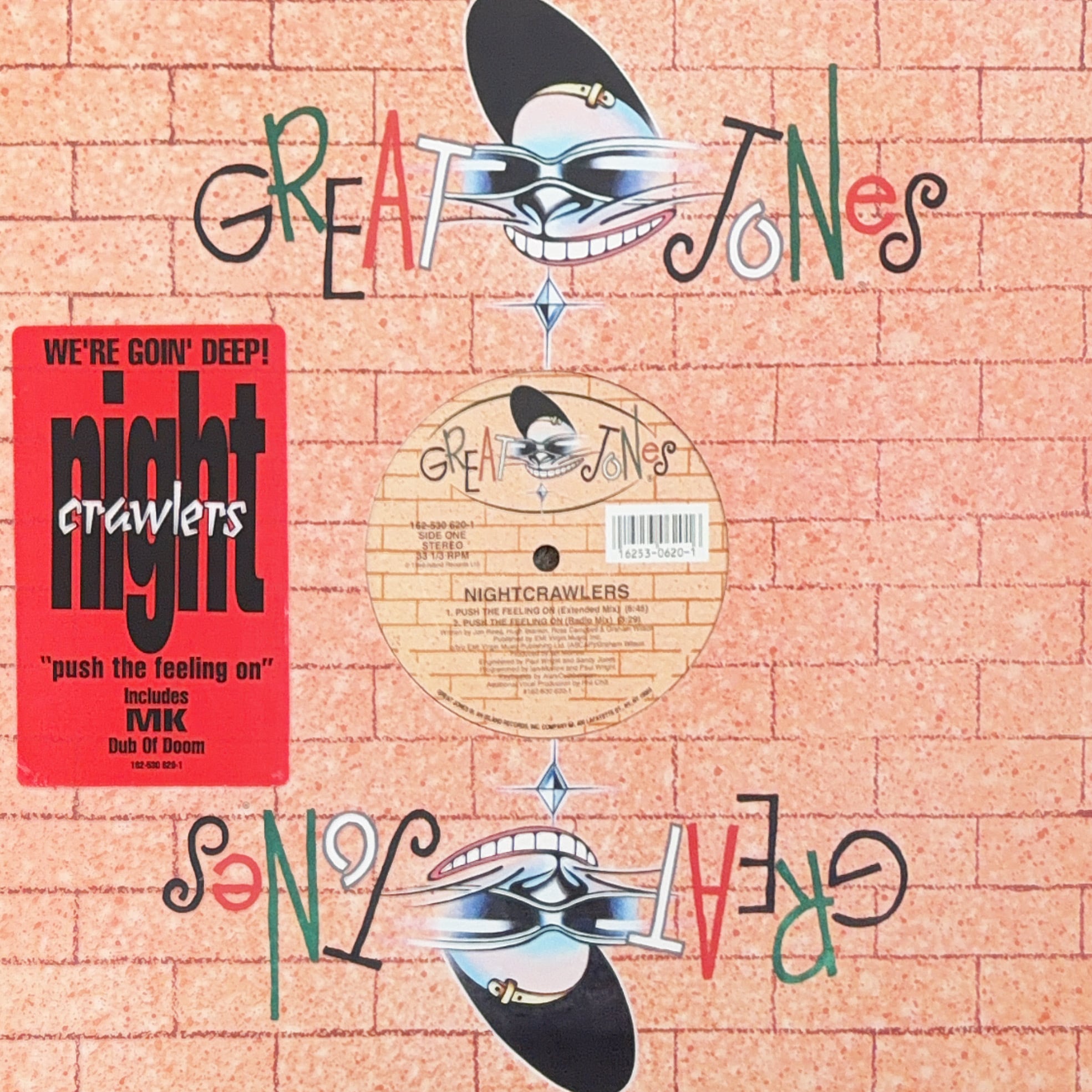 1992] Nightcrawlers – Push The Feeling On [Great Jones] | ビークル