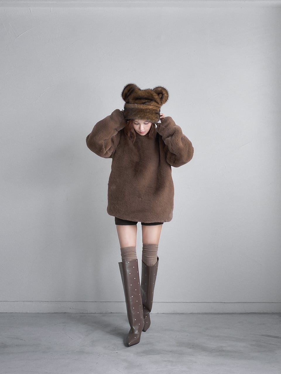 【12月5日(金)TOKYO POP UP先行発売!!】Pullove tops of fur プルオーバー ファートップス
