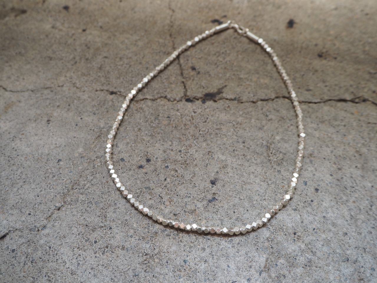 Karen silver , beads necklace #3