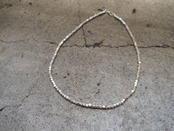 Karen silver , beads necklace #3