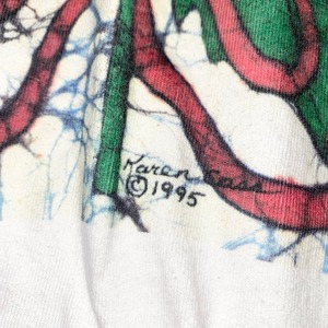 vintage 1990’s Flower Art tee