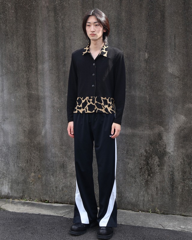 Leopard print summer shirt jacket