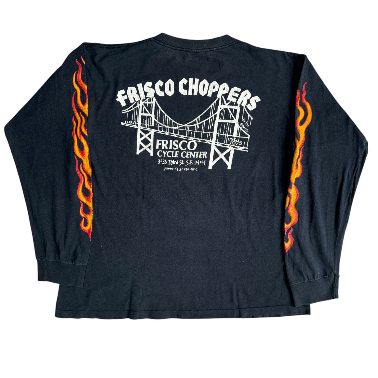 フリスコチョッパーズfrisco choppers 長袖Tシャツ　送料込み FRISCO CHOPPERS 