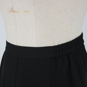 社交ダンス 衣装 スタンダード スカート レッスンウェア 女性用 オールシーズン COPIA ブラック系 白 黒 ホワイト系 練習着 上品 気品 スカート丈約71cm ウエスト約29cm~ ポリエステル 伸縮性あり ファスナー仕様 大人用 ダンス衣装 上品着こなし シンプルデザイン 脚長効果 ダンスレッスン用品 おしゃれ ストレッチ素材 柔らかい ブラック×ホワイト 柔らかい素材 動きやすい