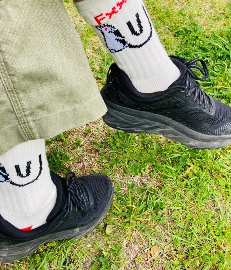 ching & co.×#FR2 [刺繍Socks] | ching & co.（チンアンドコー