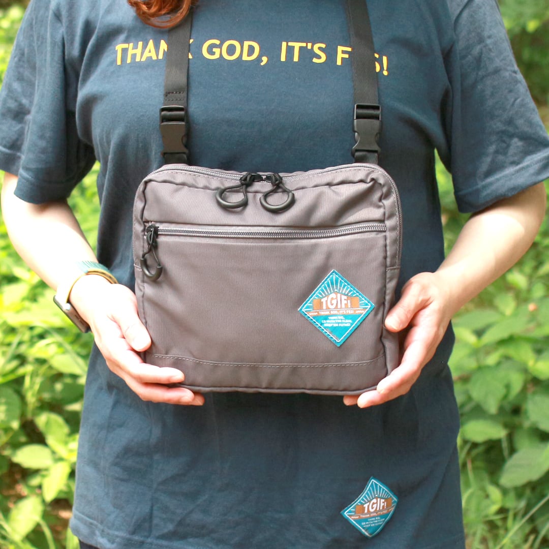 フェスバッグ TGIF! 3点留めポーチ ショルダー＆ボディーバッグ | Pay ID
