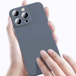 iPhoneケース ブラック グリーン ネイビー 無地 落下防止 シリコン 保護ケース スタイリッシュ iPhone 13 iPhone 13 Pro