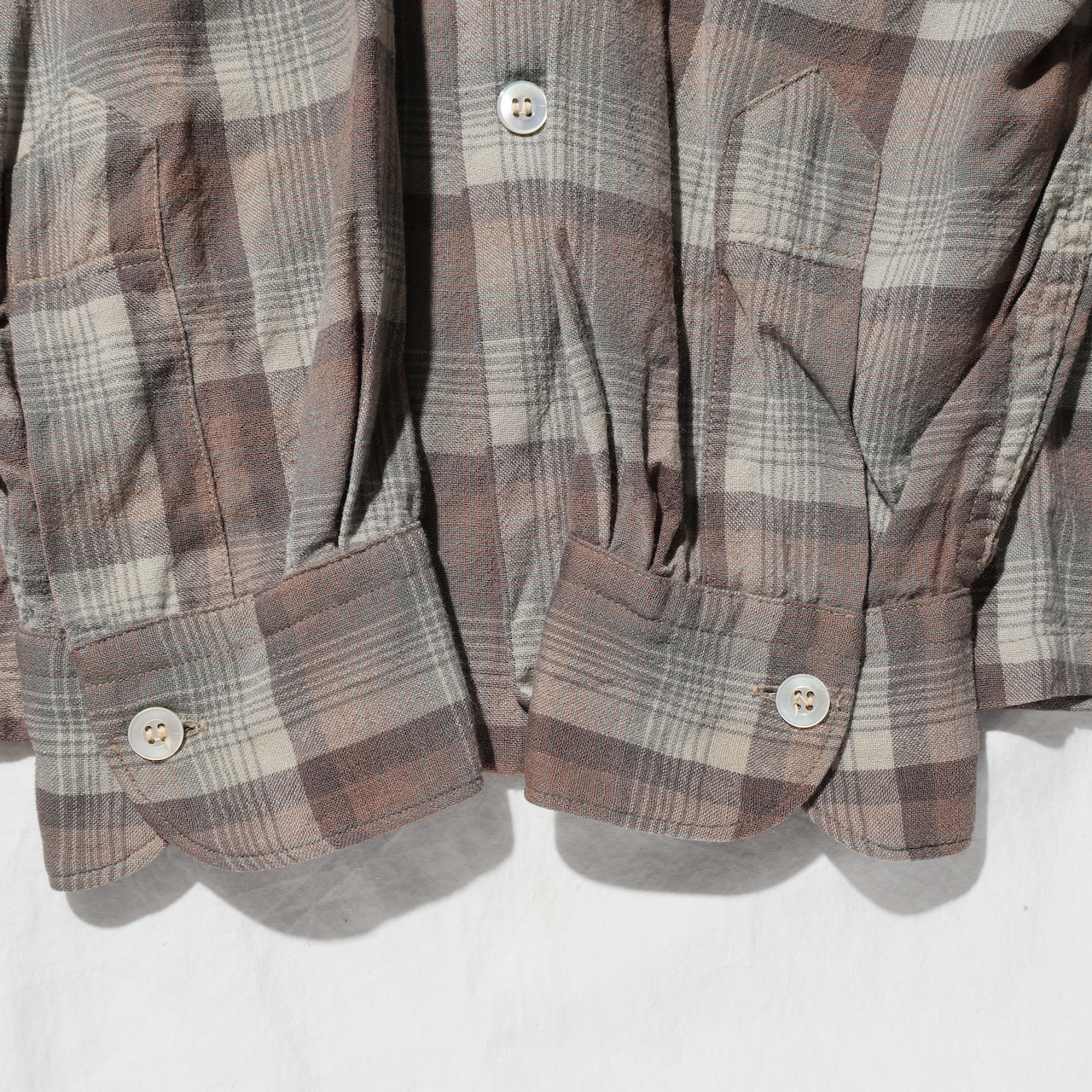 M 50s オンブレ Sir Pendleton Board Shirt サーペンドルトン ボードシャツ