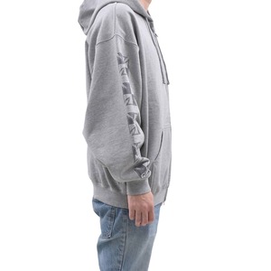 【VETEMENTS】EMBROIDERED BIKER CROSS SLEEVES ZIP-UP H