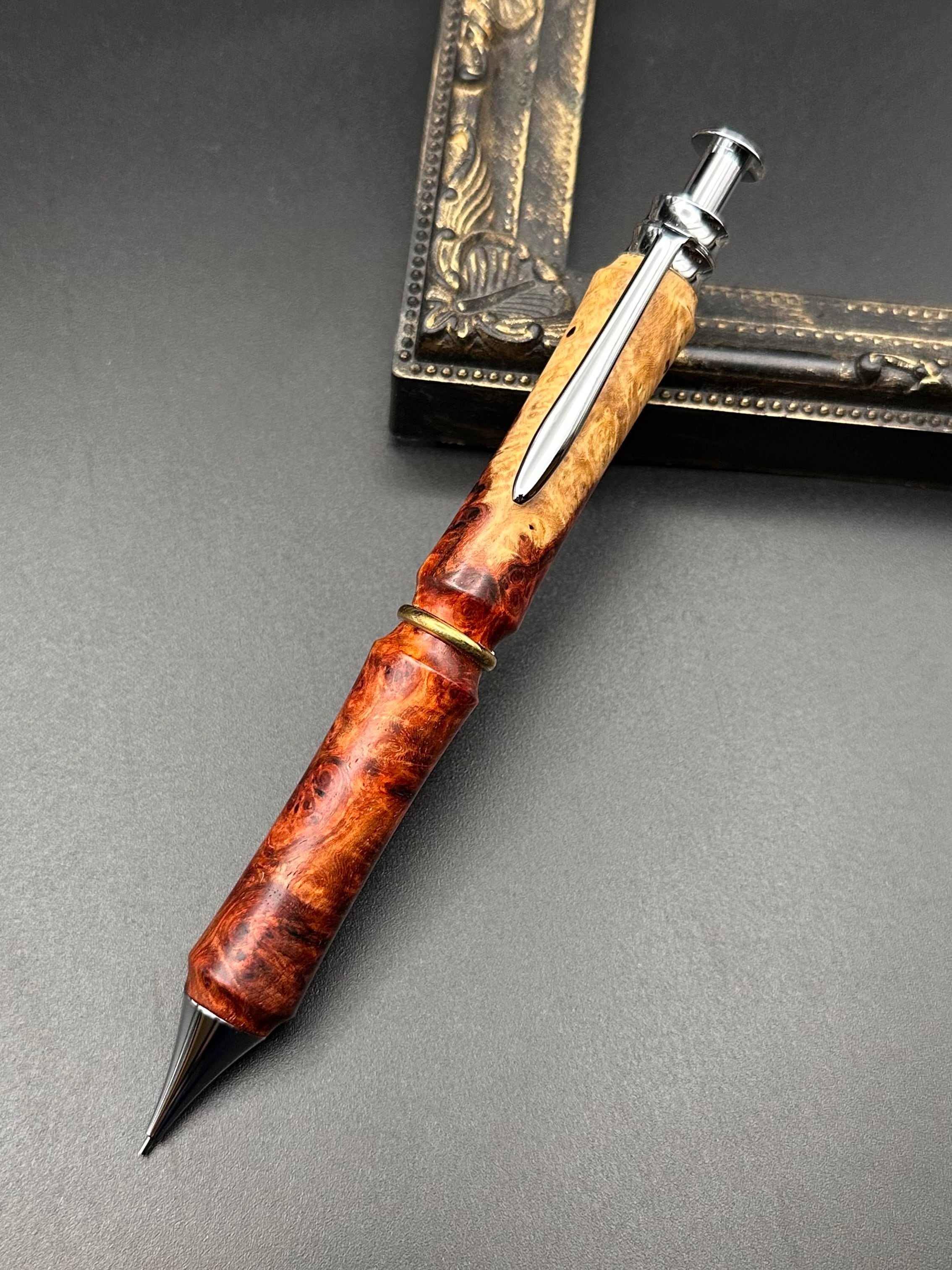 S型木製カッターナイフ 花梨（瘤） | Flamberg