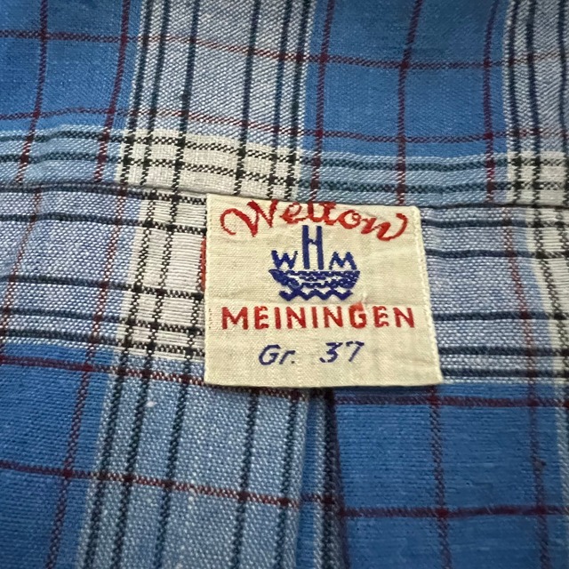 60's ~ Welton MEININGEN grandpa shirts