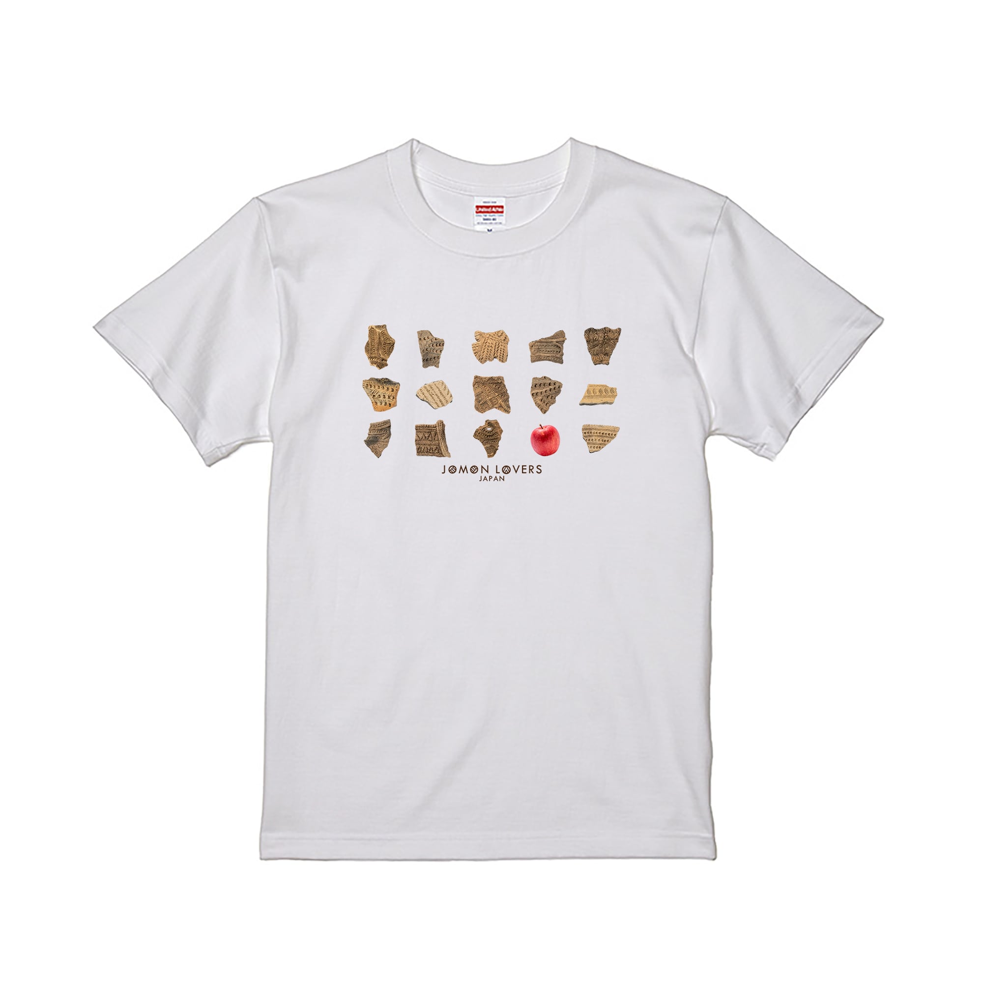 JOMON LOVERS JAPAN りんご+ Tシャツ JLJ0102 縄文 | グラフラボ
