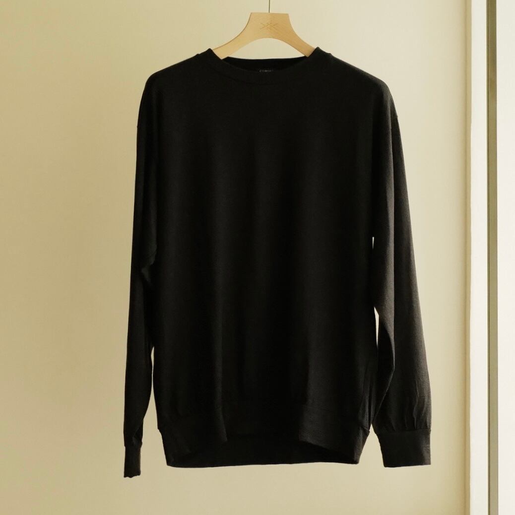 COMOLI ｜ウール天竺長袖クルー | HJ GALLERY 