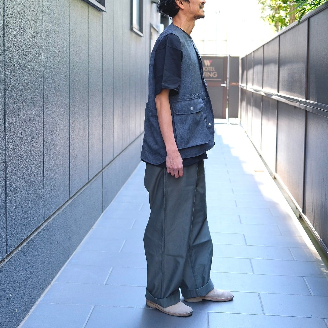 SASSAFRAS(ササフラス) / Cultivator Vest-Gray- (SF-252218) | Signs