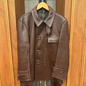 FRENCH VINTAGE CORBUSIER LEATHER JACKET GVF ⑧