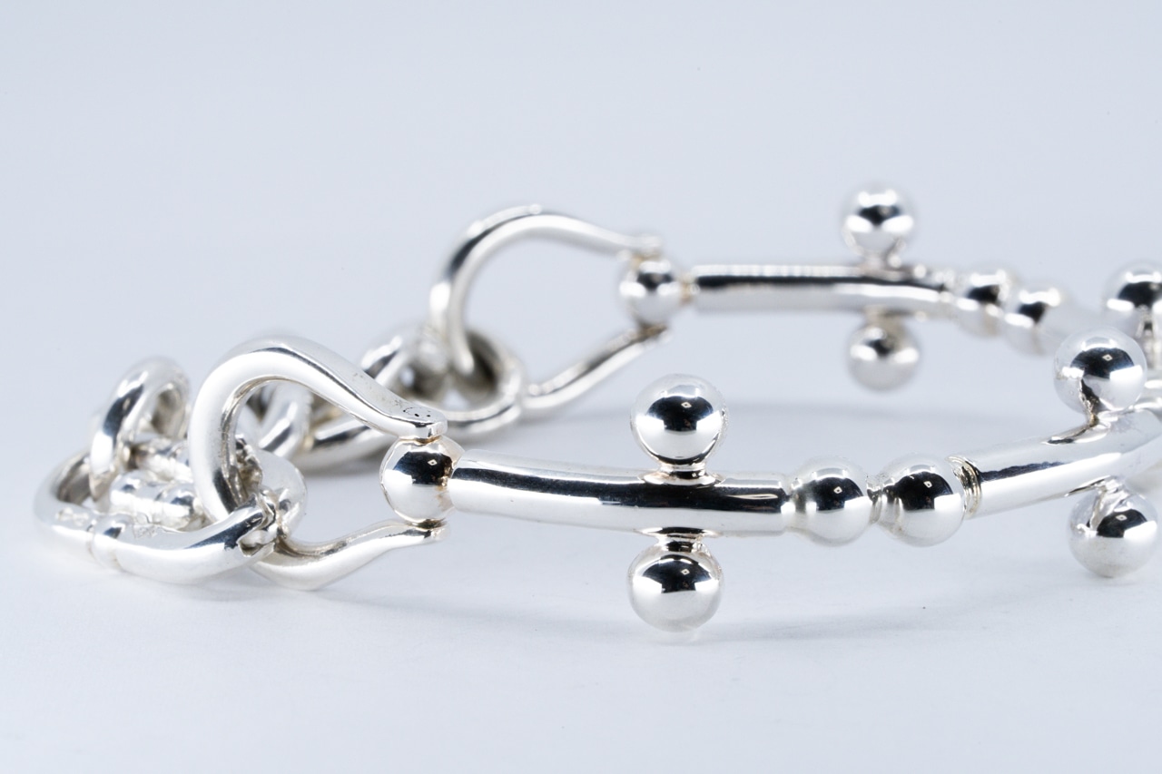 BN-116 BP Cross Junction Bracelet (Gurumetto chain)