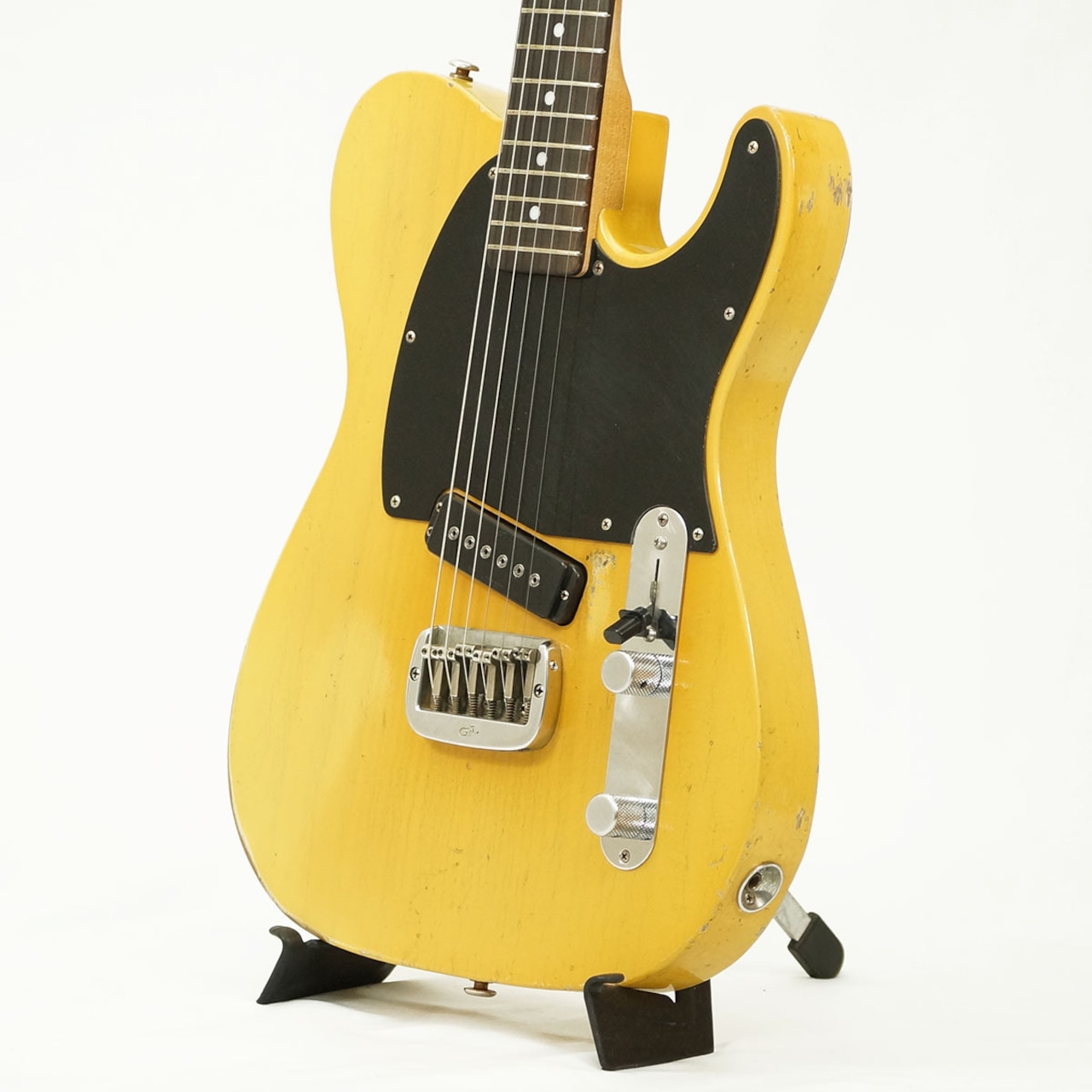 G&L Custom Shop ASAT Solamente "Medium Aging" (Nitro Butterscotch Blonde/Ebony)