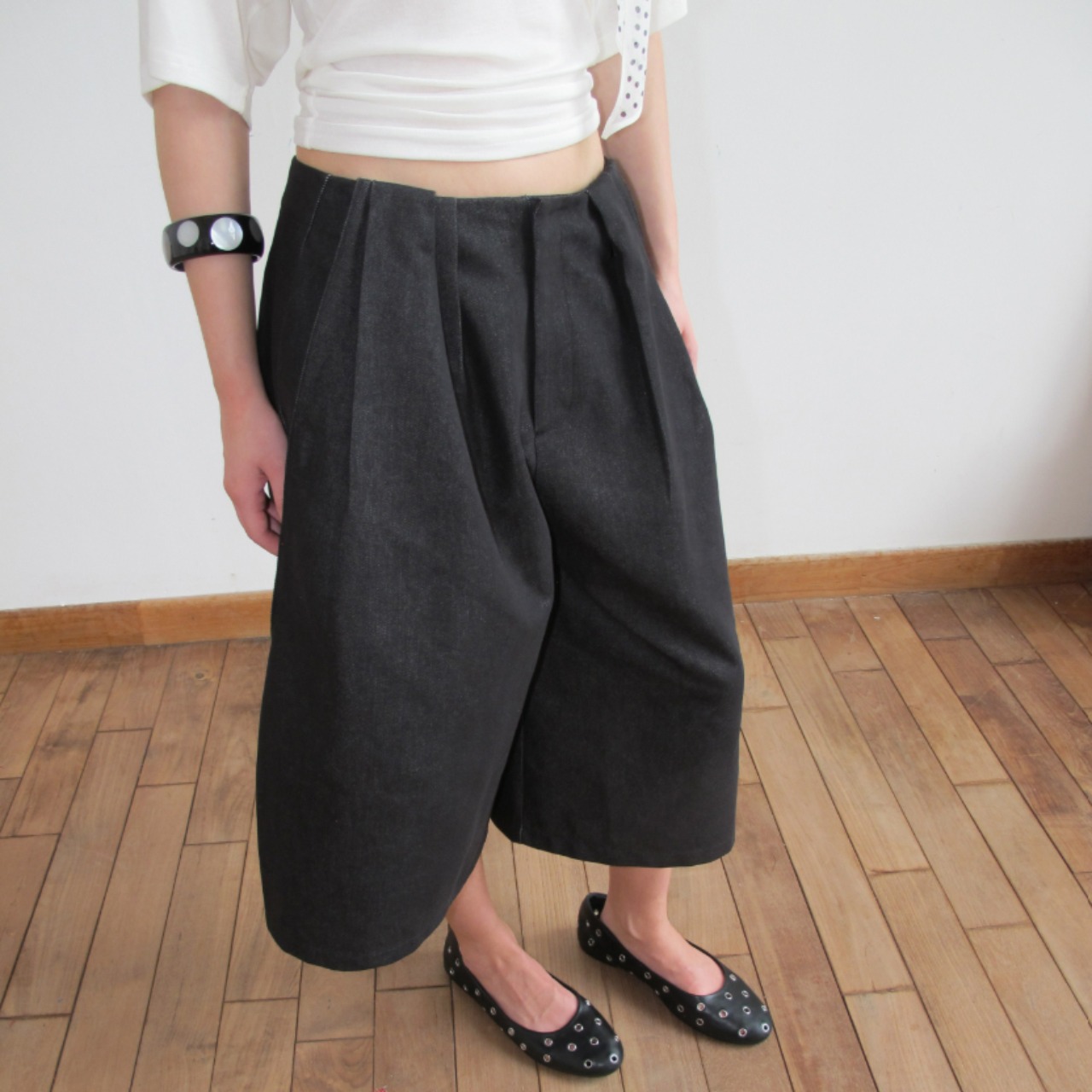 Souvenir Volume Half Pants F0658
