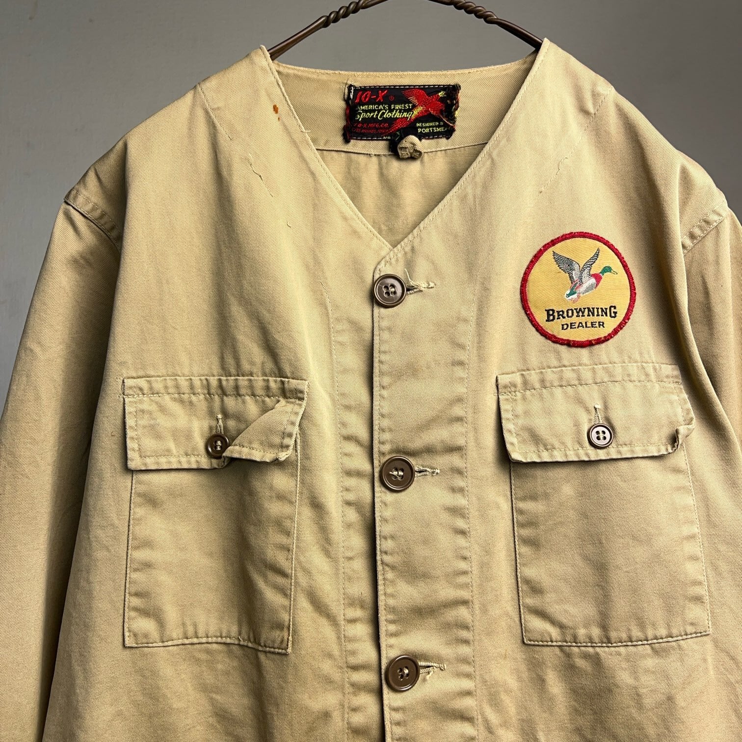 1960's 10-X Hunting Jacket 60年代 ハンティングジャケット ワッペン