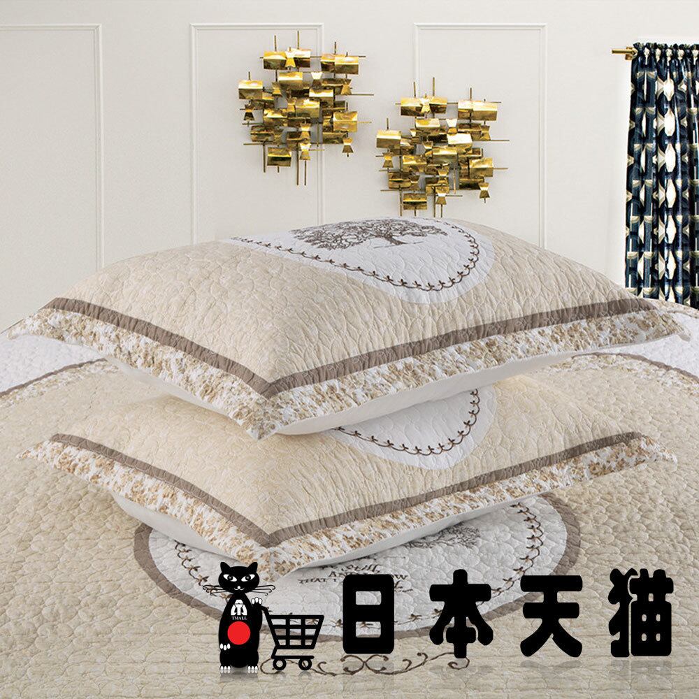 キルトベッドカバー3点セット綿マルチカバー キルティング 166 キルト