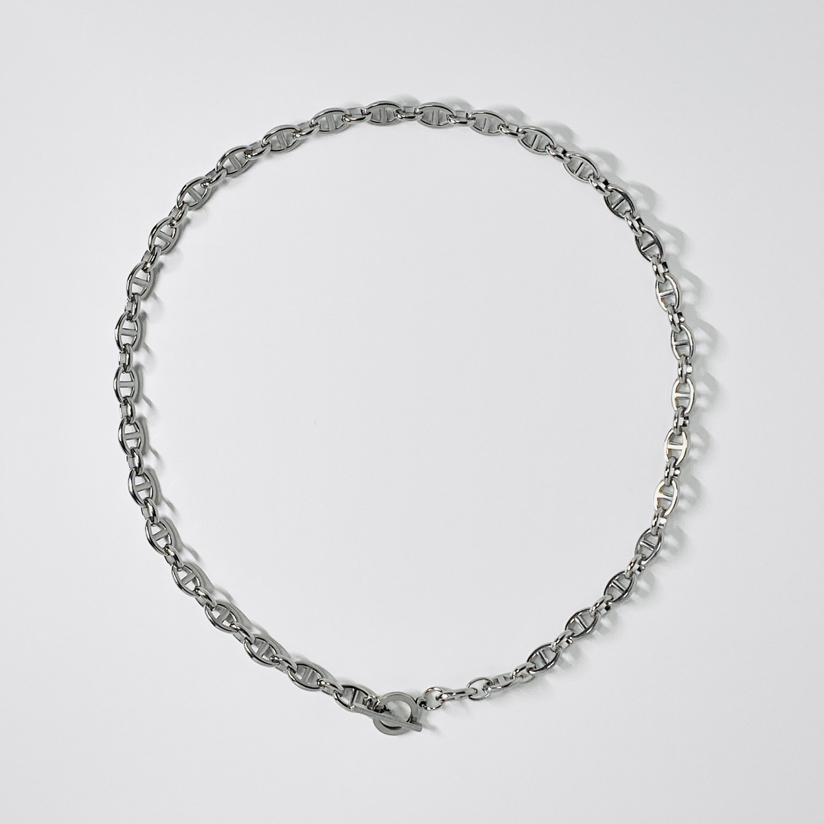 Anchor Chain Necklace #341 Silver | NOEL