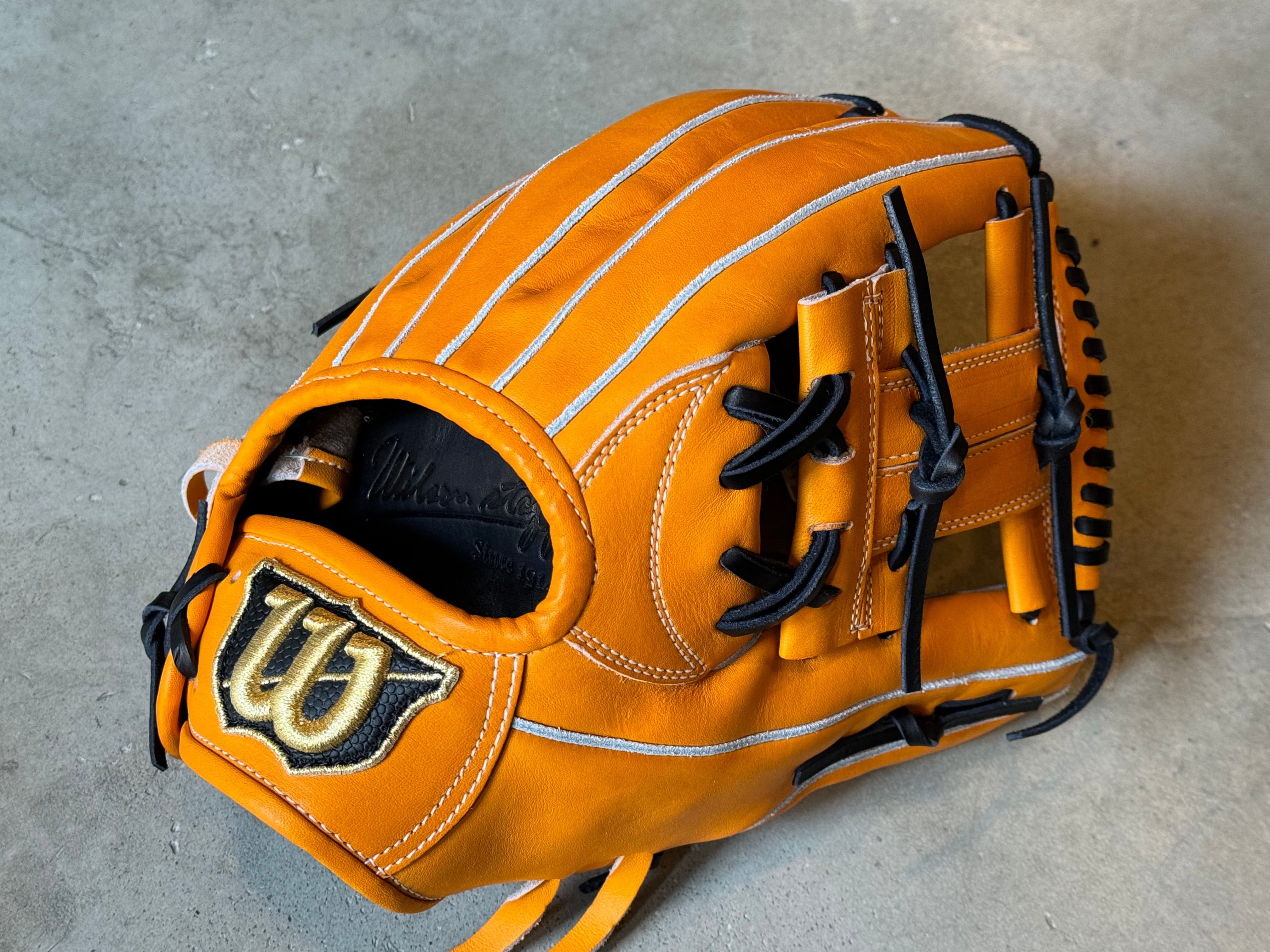 2024AWモデル【Wilson】硬式用グローブ 87型 ［Wilson中村氏］直伝  