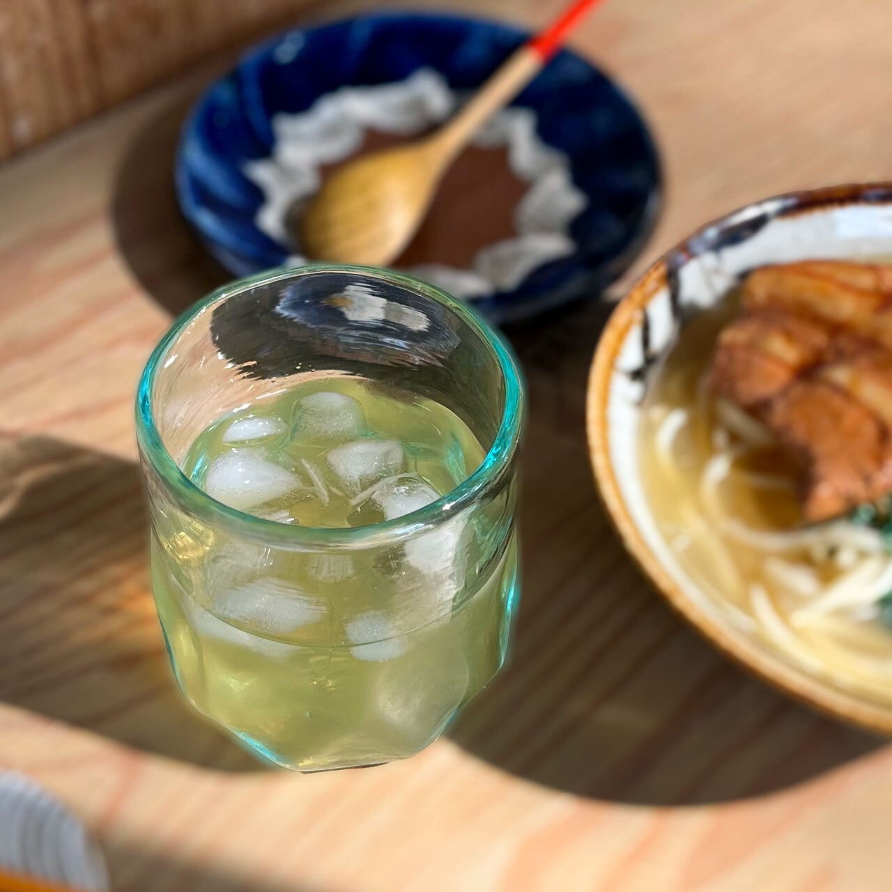 奥原硝子製造所】ロックグラス大 ライトラムネ [琉球ガラス] | 【琉球