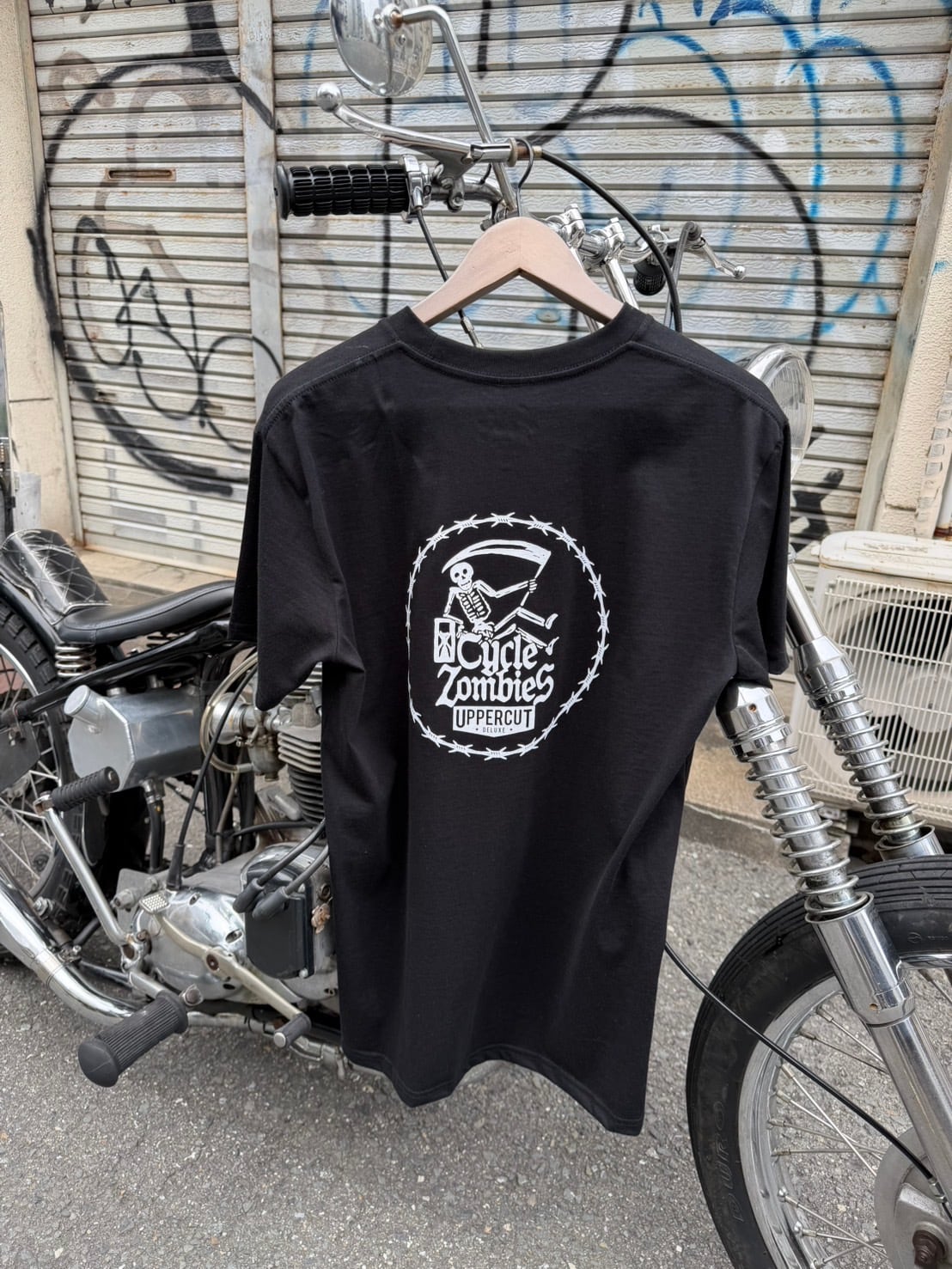 UPPERCUT DELUXE 限定 CYCLE ZONBIES Tシャツブラック各サイズ