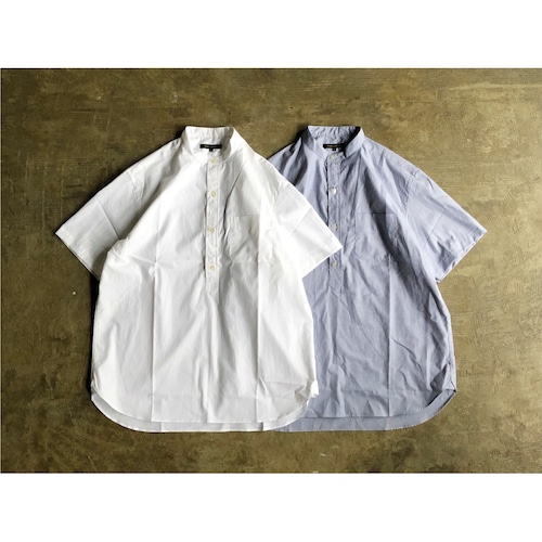 Kinloch Anderson(キンロック アンダーソン) Officer Band Collar Pull Over Shirts