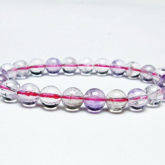 スーパーセブン ブレスレット セイクリッドセブン 8mm 一点物 メール便可 [M便 1/10] 111-46711