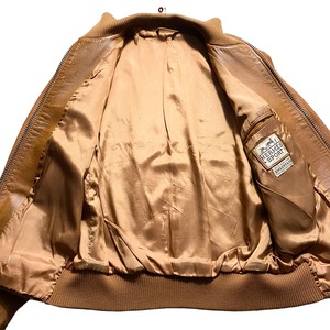 HERMES sheepskin leather blouson
