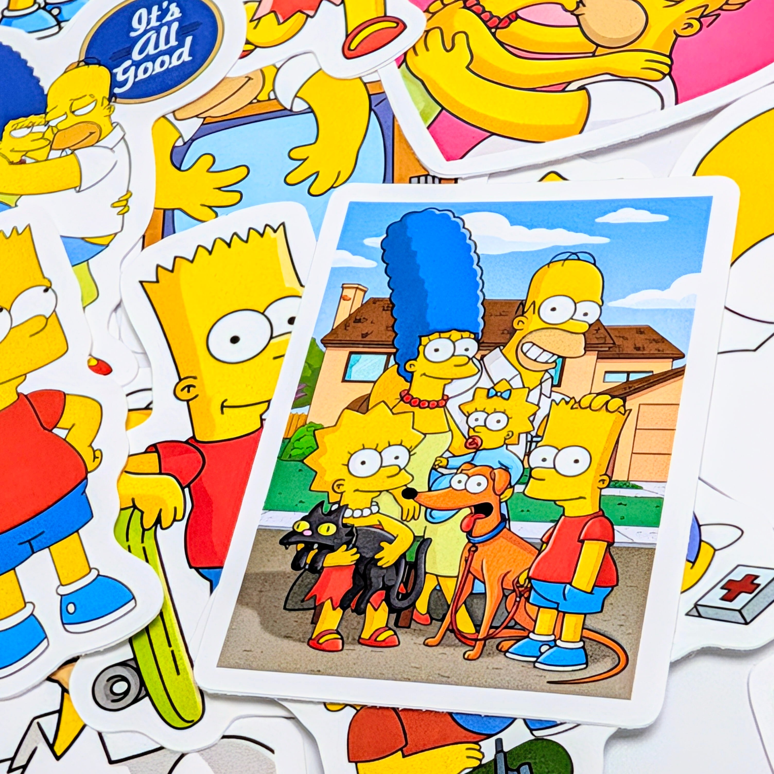 送料無料!【 The Simpsons / シンプソンズ 】【2】STICKER(ステッカー)50枚SET 〚アメリカン雑貨 アメトイ〛