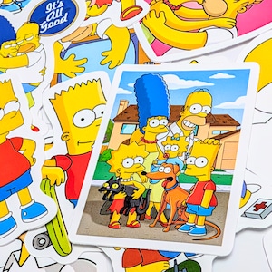 送料無料!【 The Simpsons / シンプソンズ 】【2】STICKER(ステッカー)50枚SET 〚アメリカン雑貨 アメトイ〛