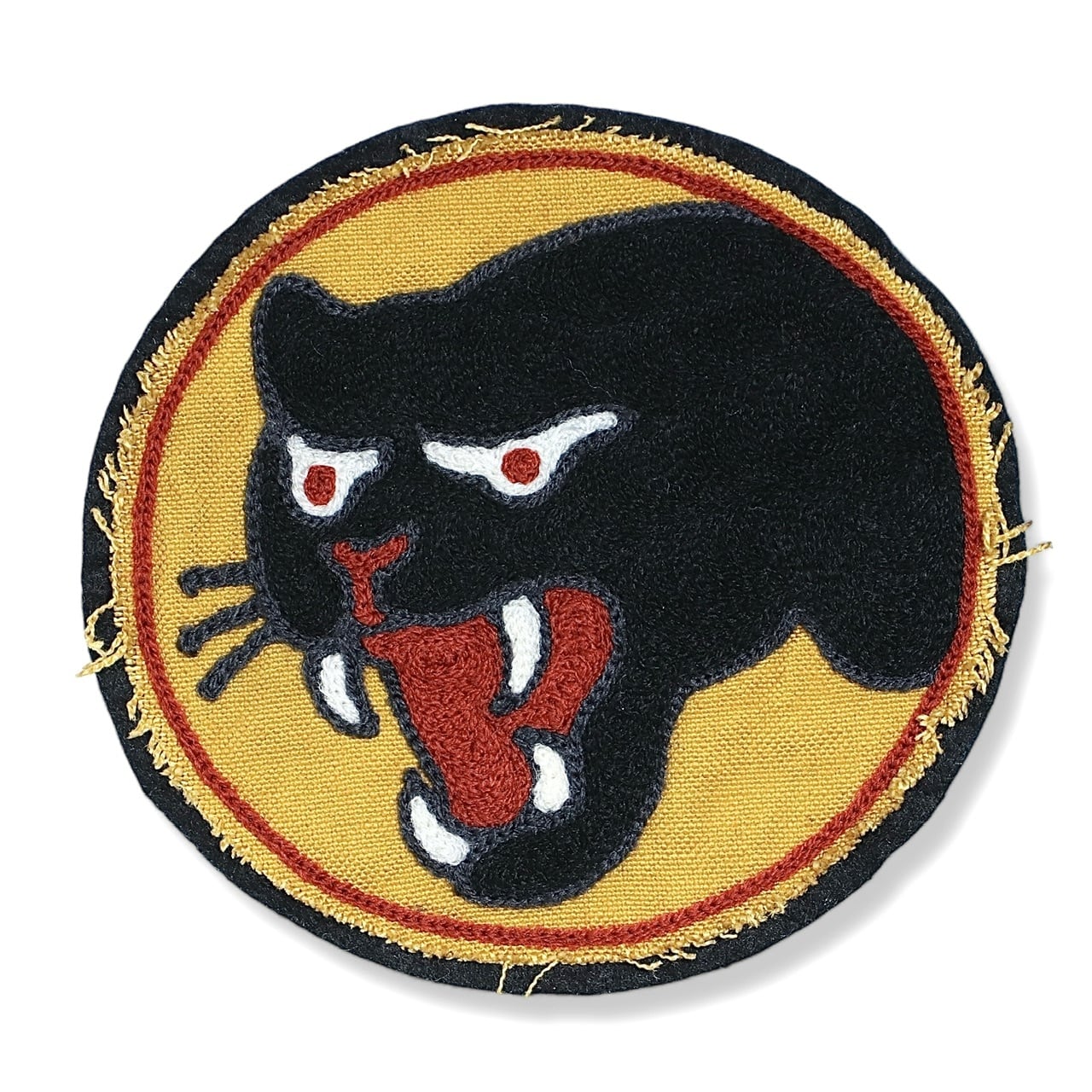 BLACK PANTHER” PATCH チェーンステッチワッペン | 【RIOTT/ライオット】