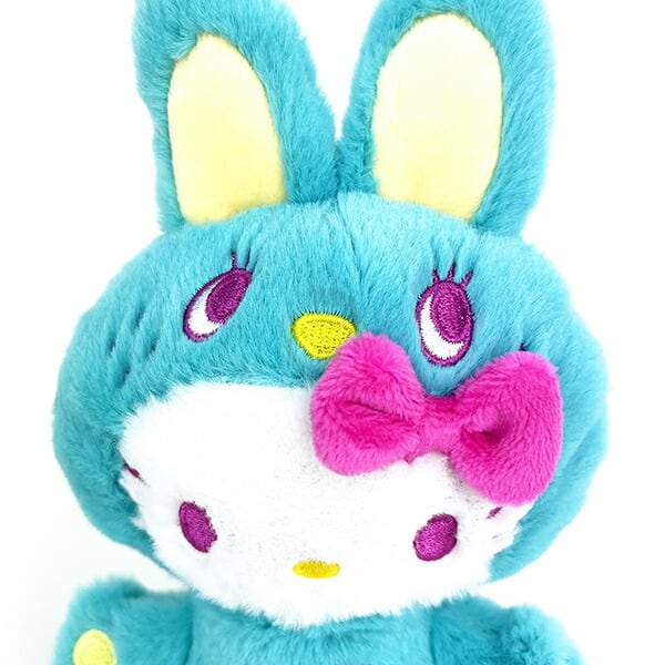 サンリオ ハローキティ マスコット カラフルバニー ミント ぬいぐるみ
