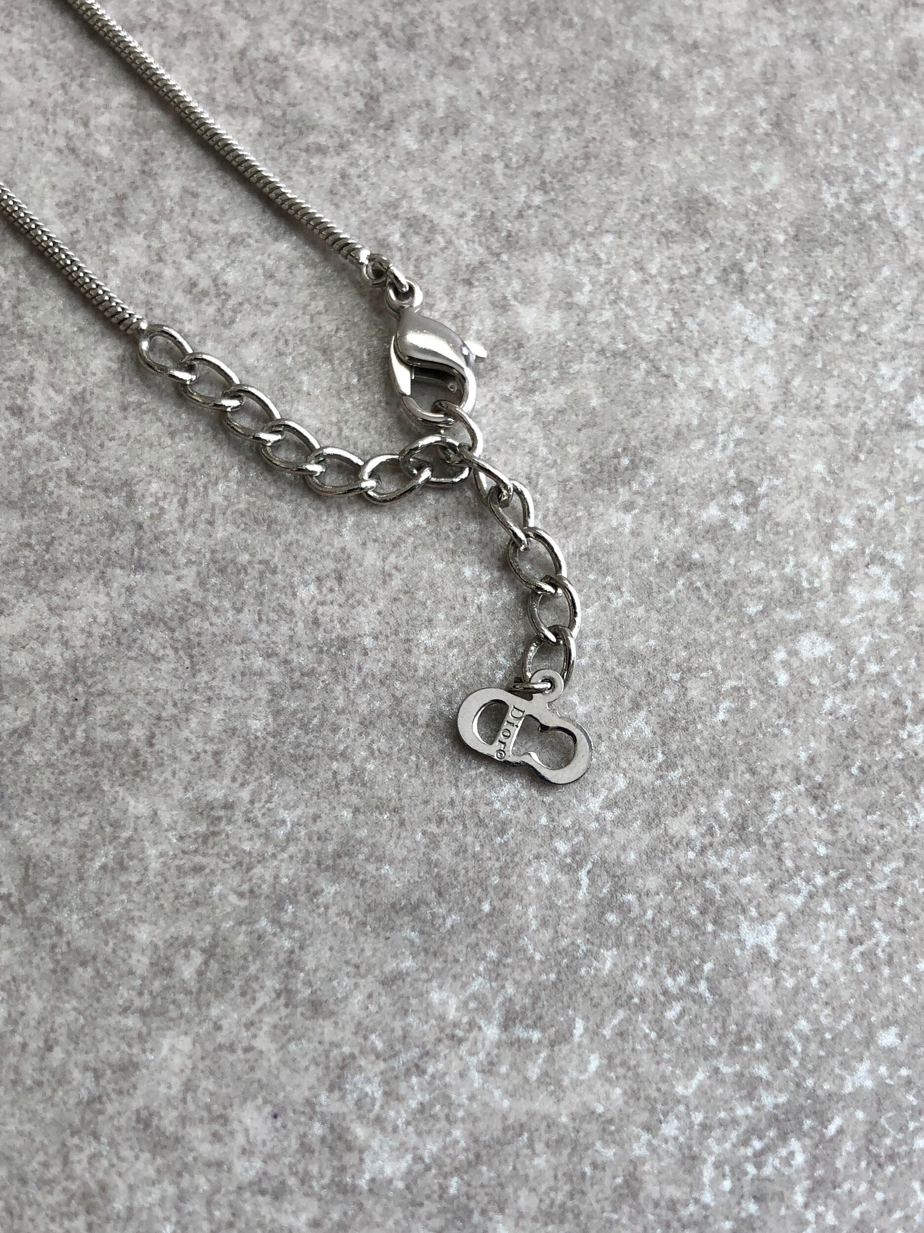 ディオール　ネックレス Dior】ディオール CLAIR D LUNE ネックレス ゴールド メタル (Dior