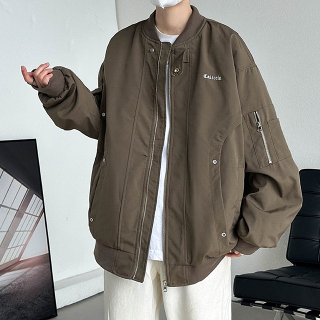 Simple bomber jacket(MT1316)