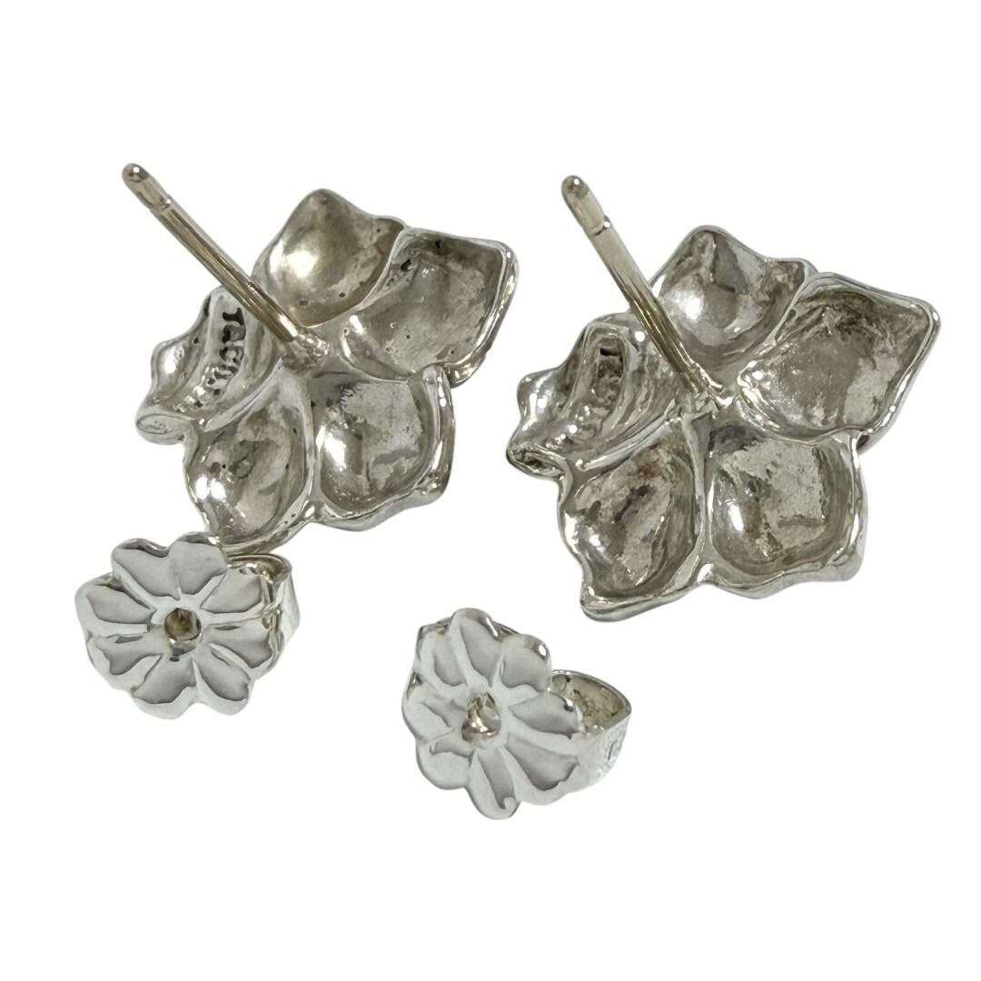 ティファニー レディース フラワー ピアス ヴィンテージ シルバー925