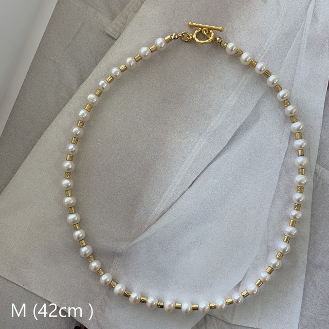 Mサイズ Pearls Choker