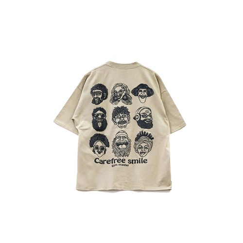 gym master ジムマスター Tシャツ 半袖 メンズ 7.4oz BIG TEE G521796 ベージュ(31) 大阪 店舗 取り扱い 大阪门市 日本集合店