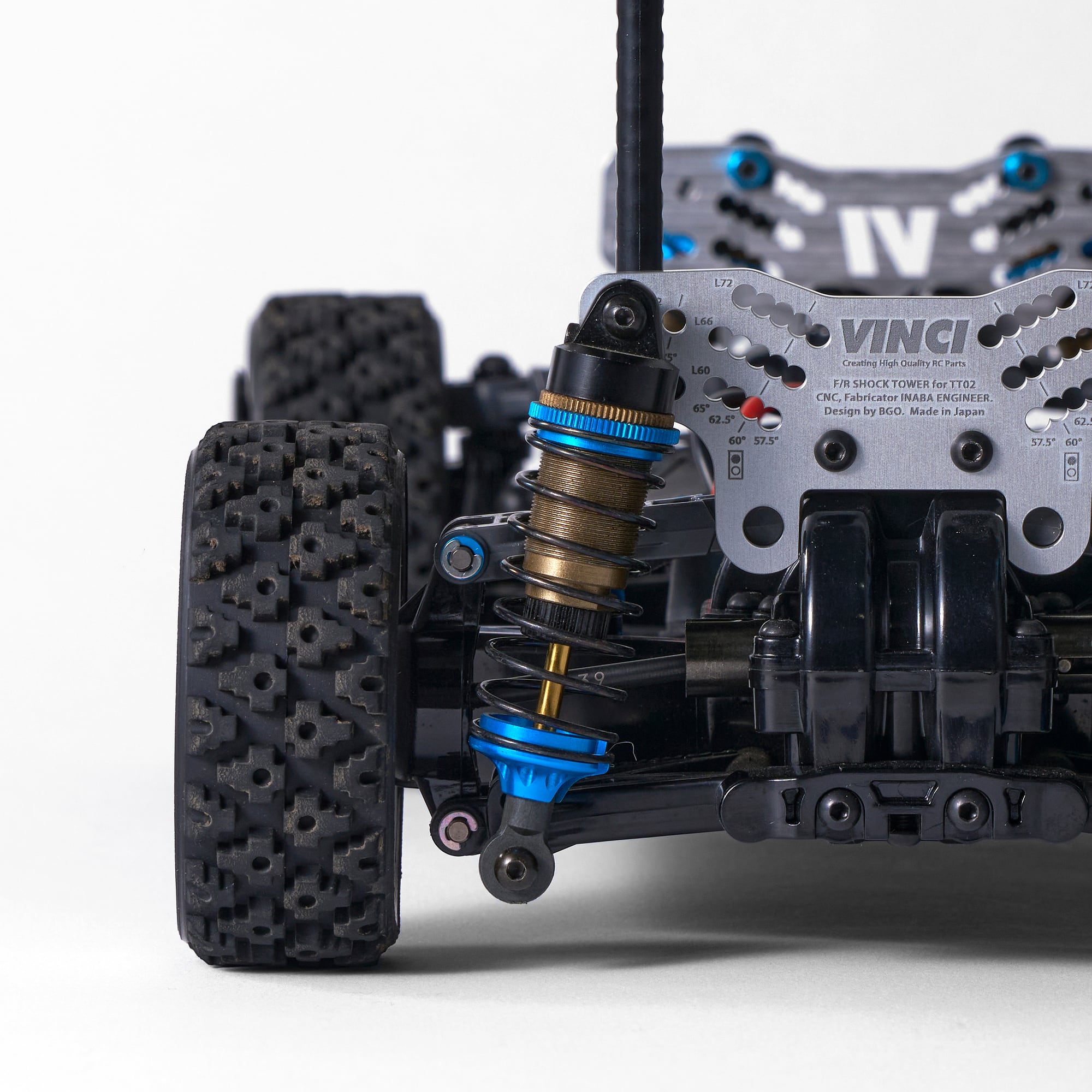 ショックタワー F/R for TT02 | VINCI® | RC PARTS SUPPLY