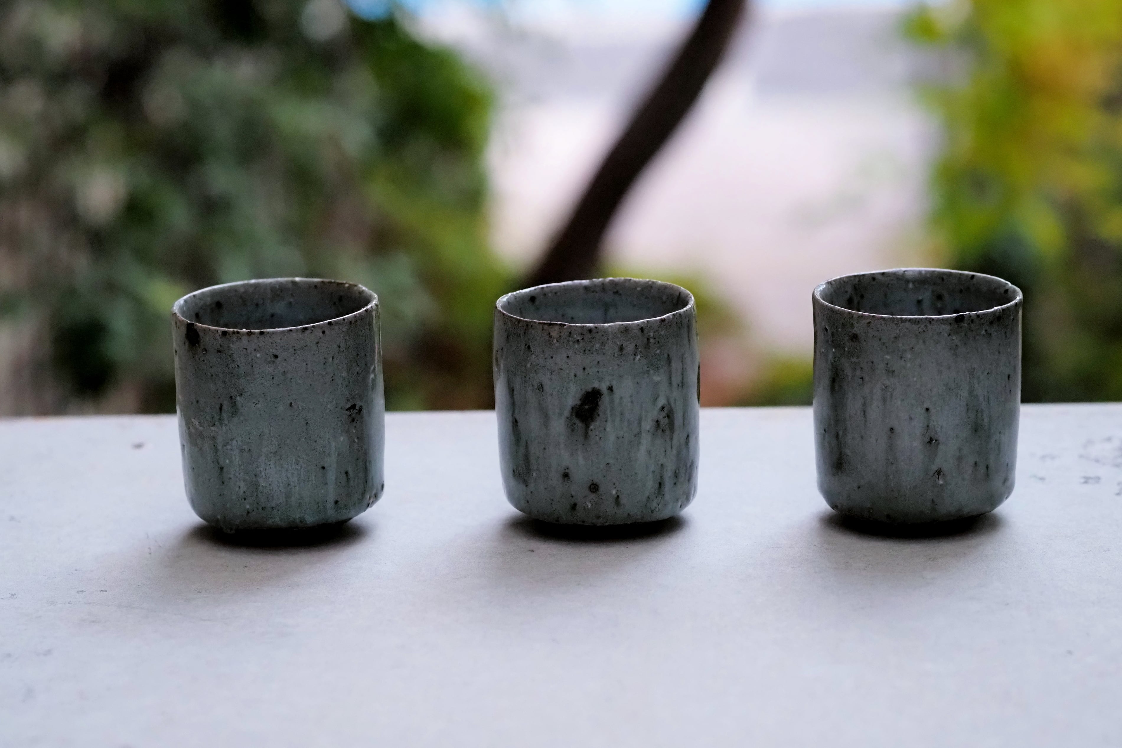 川口武亮 11.樫灰湯呑 | 陶屋なづな