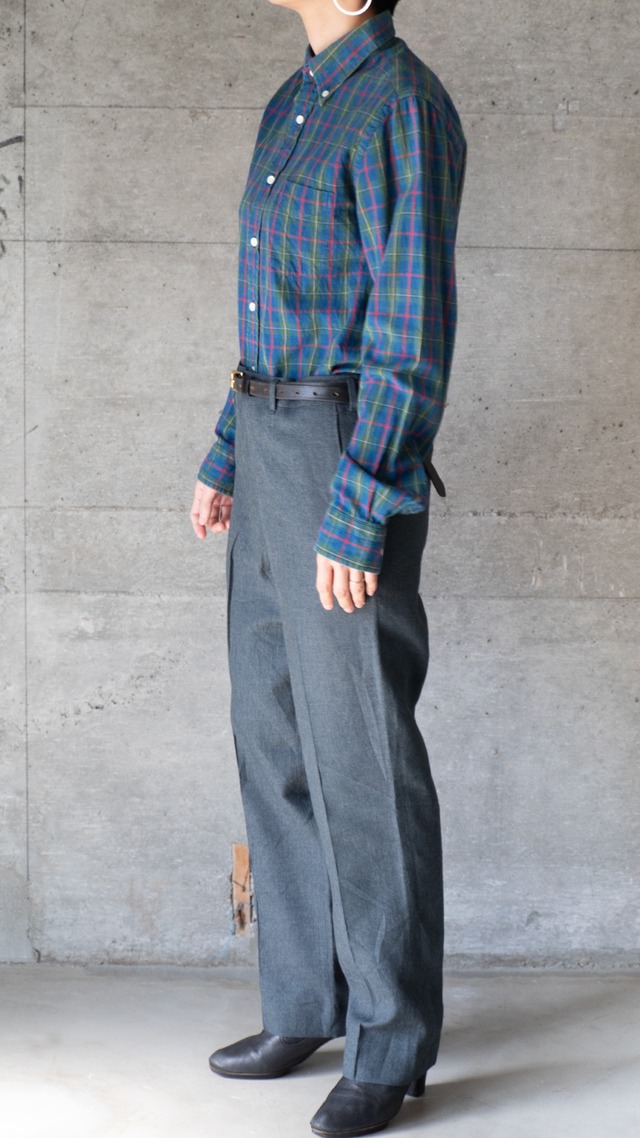 "GANT RUGGER" used Indigo oxford BD shirt