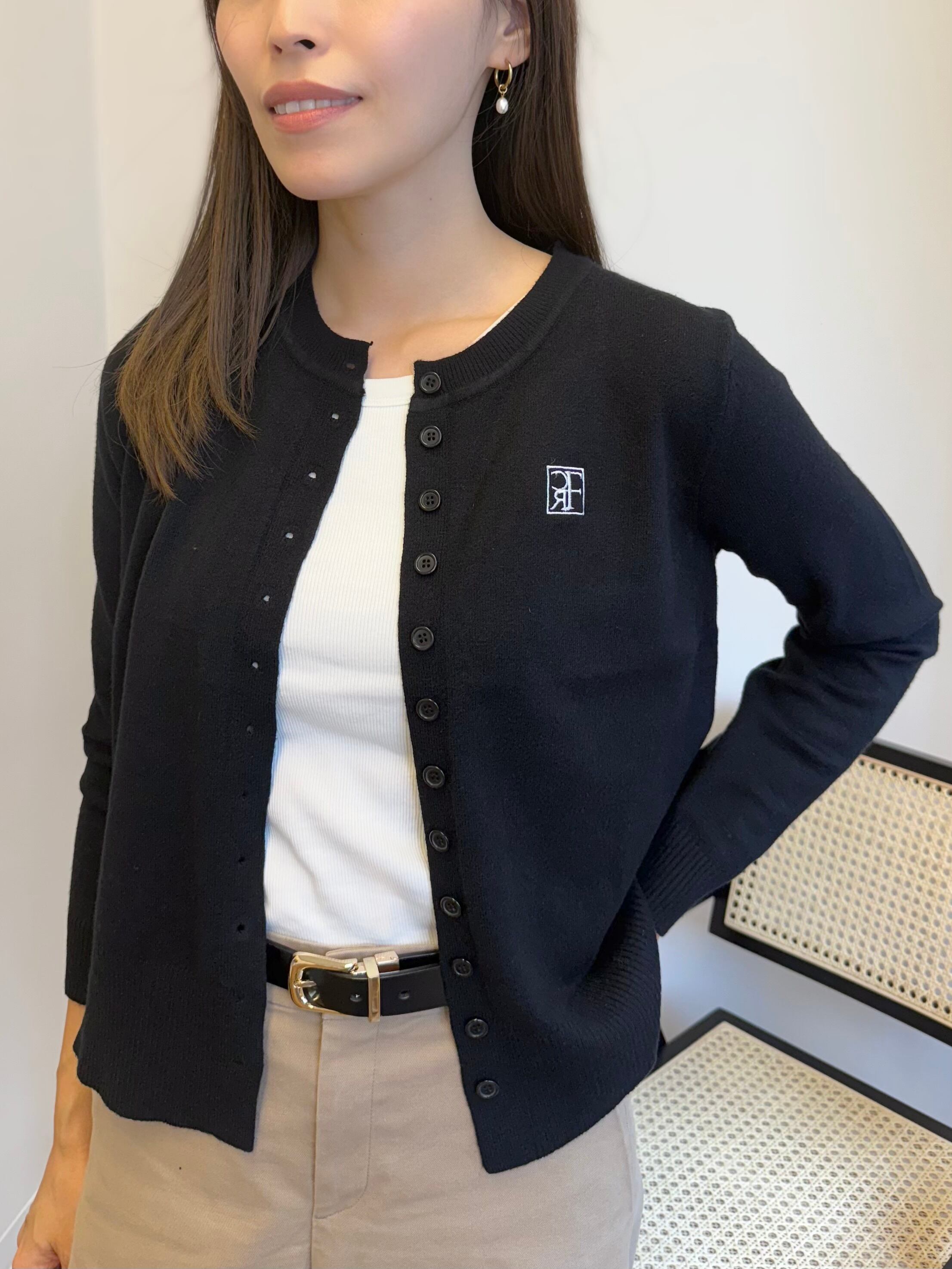 クルーネックカーディガン[60004] | conforobe(コンフォローブ)