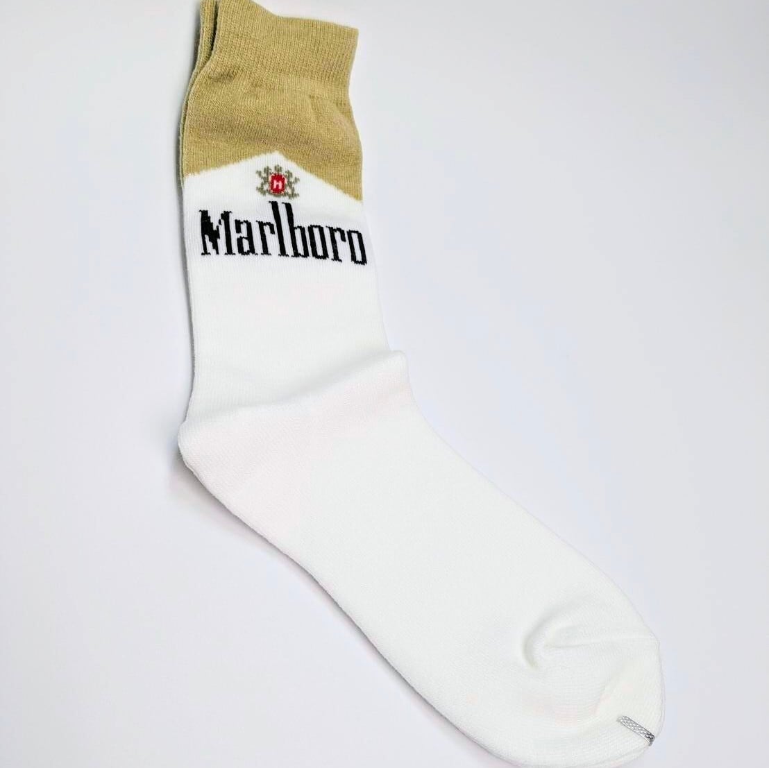 再入荷！【 Marlboro / マールボロ  】『 マルボロライト 』 crew socks / クルーソックス〚アメリカン雑貨 アメトイ〛