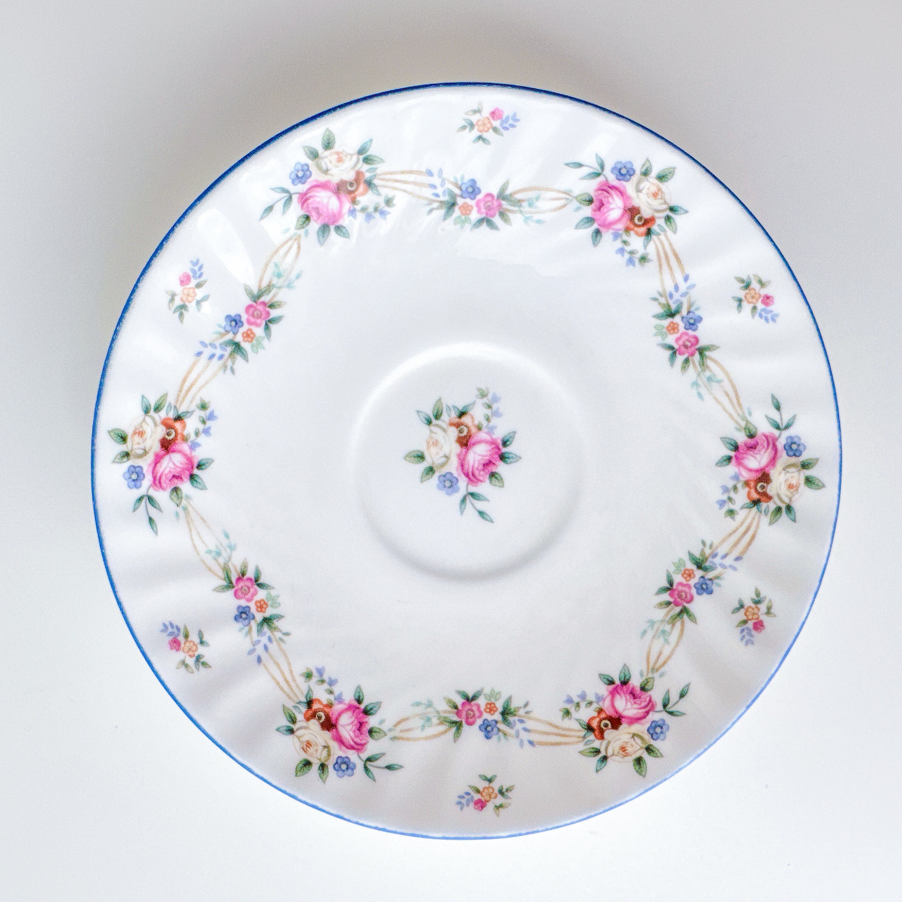 vintage】【England】MINTON Summer Bouquet ミントン フォーシーズン